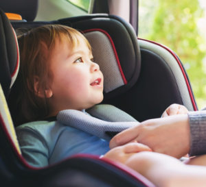 toddler in vehicle safety