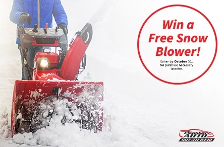 snow blower giveaway