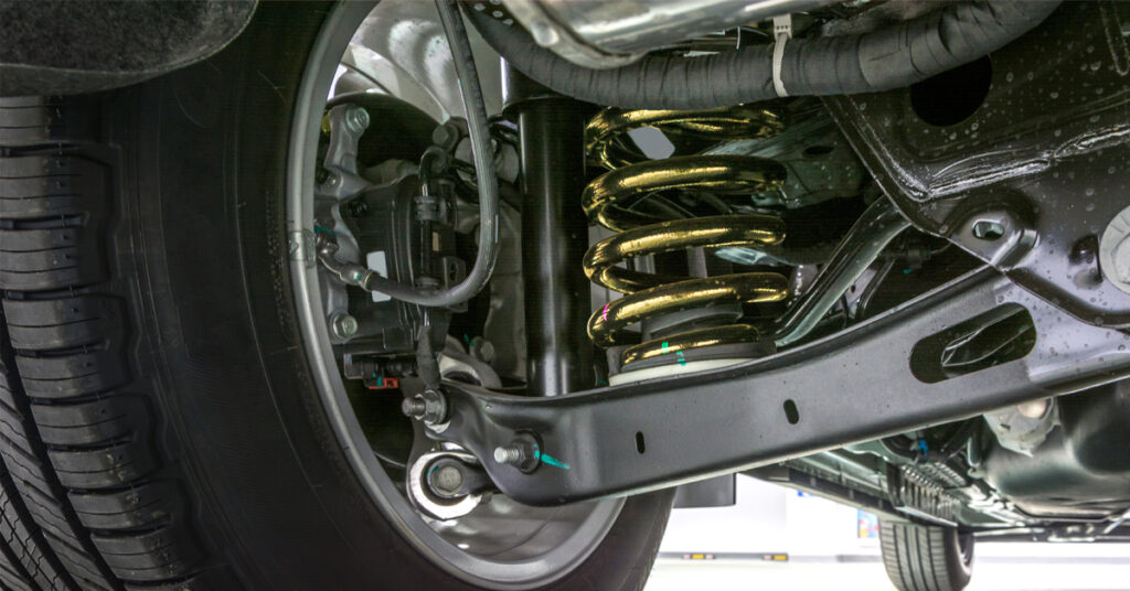 Car suspension coils